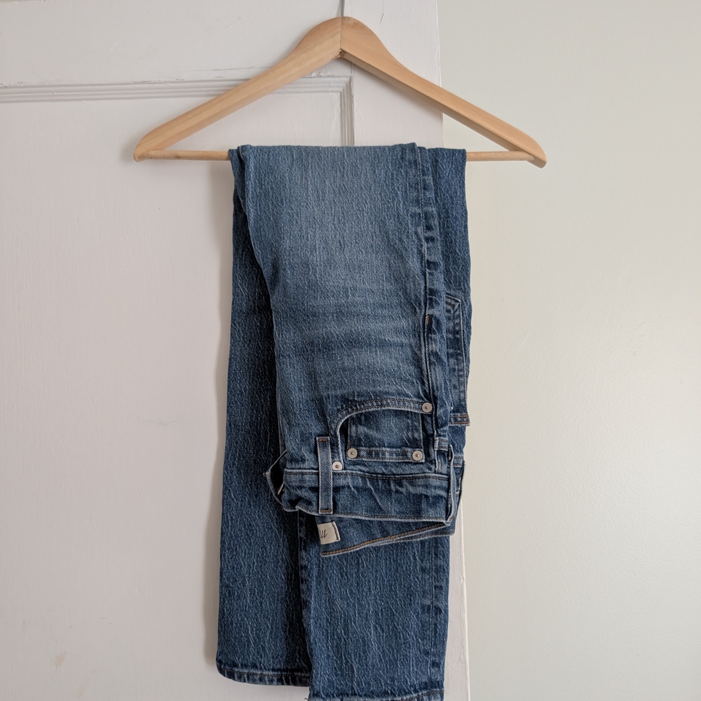 Madewell Perfect Vintage Women's Straight Leg Jeans - Blue
